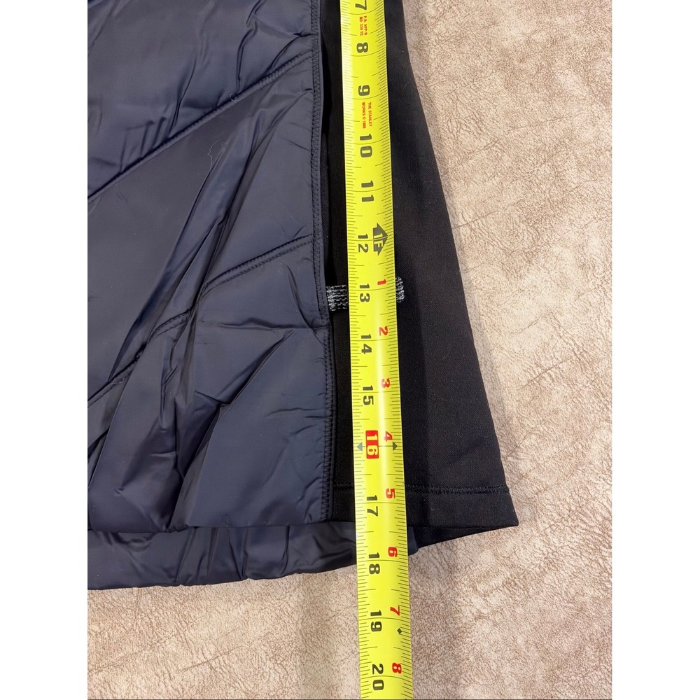 Athleta Womens Black Quilted Vest Size L N52